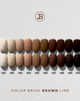 JIN.B Color Brick [BROWN LINE]