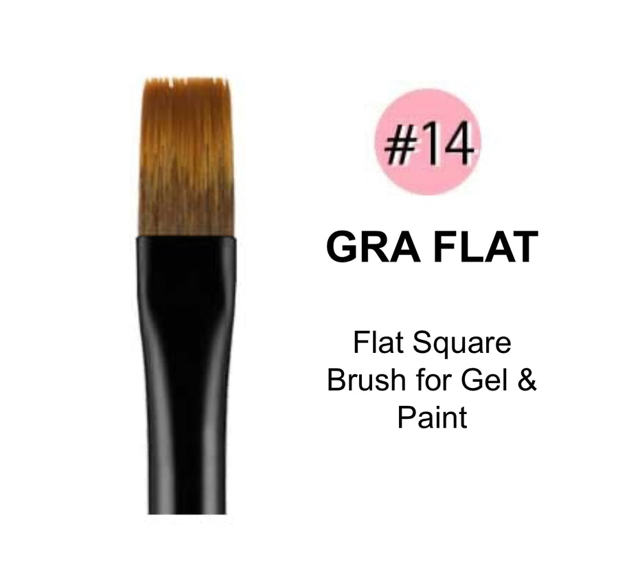 DIAMI Gra Flat #14 Brush