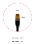 DIAMI Gra Flat #14 Brush