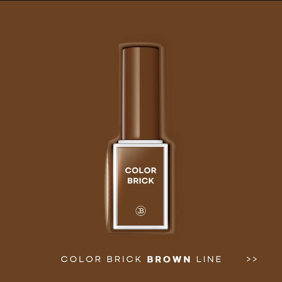 JIN.B Color Brick [BROWN LINE]