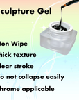 MPA Non Wipe Sculpture Gel Set [White + Black]