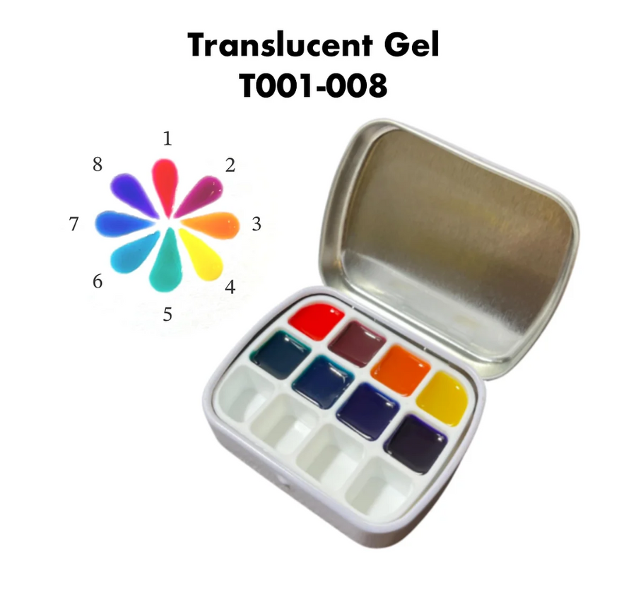 MPA Translucent Art Gel Palette