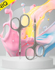 STALEKS Professional Cuticle Scissors Asymmetric [UNIQ 20|TYPE 4]