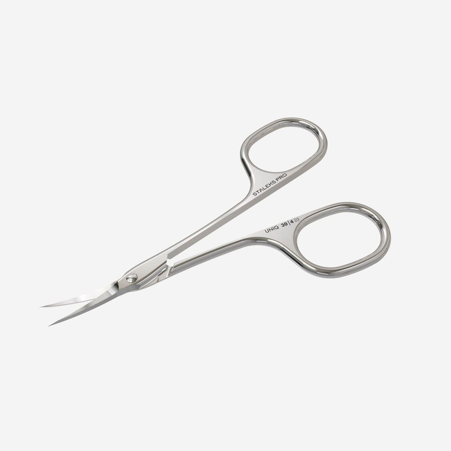 STALEKS Professional Cuticle Scissors Asymmetric [UNIQ 30|TYPE 4]