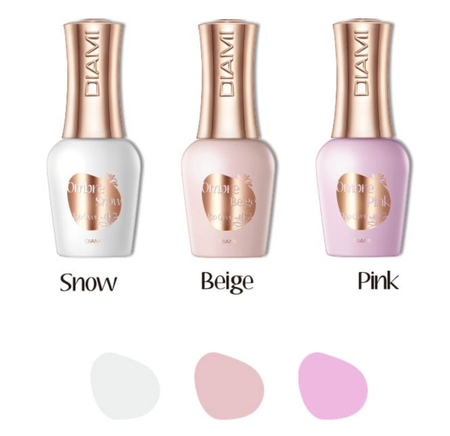 DIAMI Ombre Top Over Pink