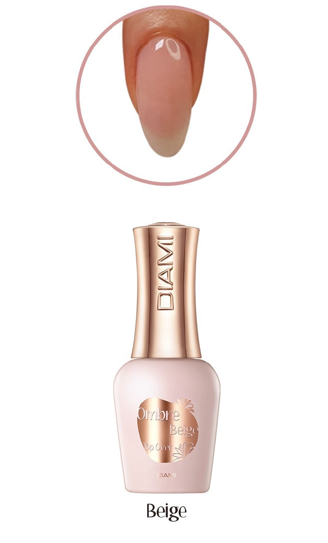 DIAMI Ombre Top Over Pink