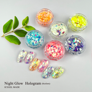 ICEGEL Neon Glitter