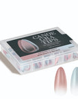 DIAMI Canoe Gradation Tips (Pink Brown + Blue Gray)