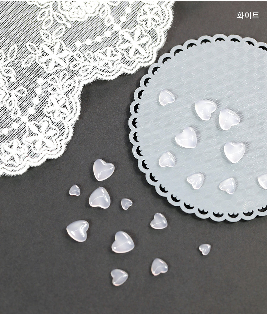 Pochit Opaque Crystal Hearts